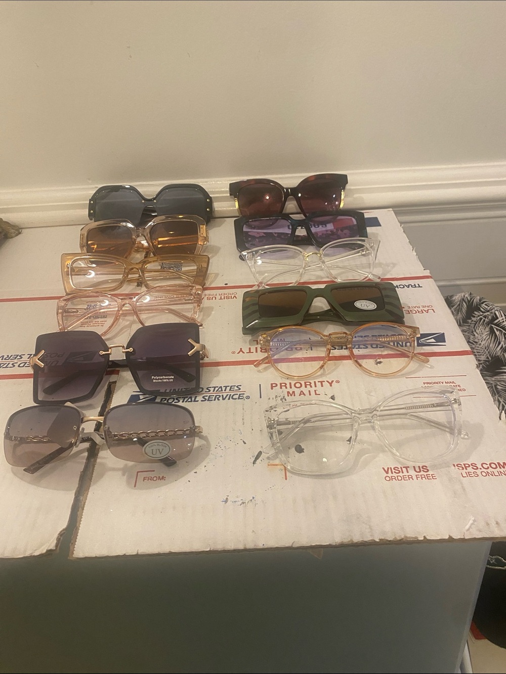 Bundle of (12) Stylish glasses New With and Without Tags